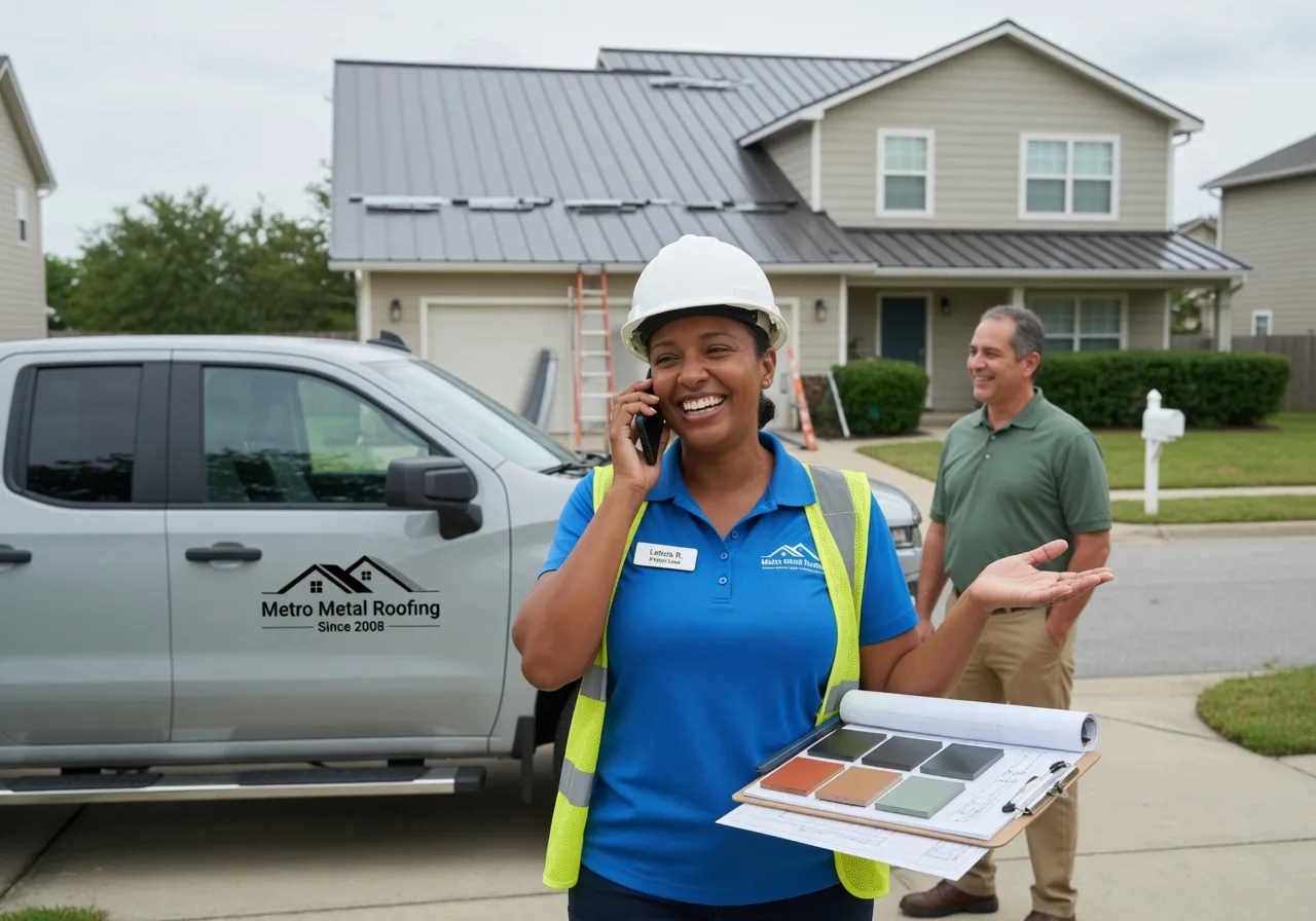 Storm Damage Metal Roof Repair in Stockdale, PA
